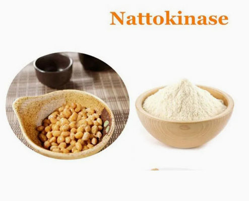 Natuurlijke ingrediënten Gezondheidszorg Nattokinase-enzymen Extract CAS 133876-92-3 Nattokinase