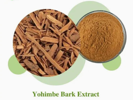Farmaceutische levensmiddelen Yohimbe Bark Powder Extract CAS NO 65-19-0 Gezondheidszorg