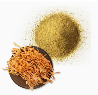 Organic Selenium Verrijkt Cordyceps Militaris Poeder cAS NO 73-03-0 Geneesmiddelen