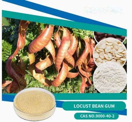 Biologisch voedsel en cosmetische kwaliteit Karobgumpoeder CAS NO 9000-40-2 Locust Bean Gum