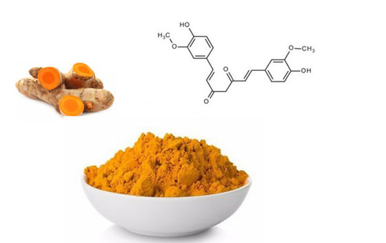 Biologisch gecertificeerd natuurlijk curcumine poeder CAS NO 458-37-7 Plantenkurkuma wortel extract