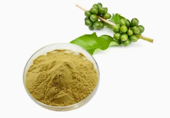 Farmaceutische producten Gezondheidszorg Groene koffieboon extract CAS NO 327-97-9 Puur natuurlijk poeder