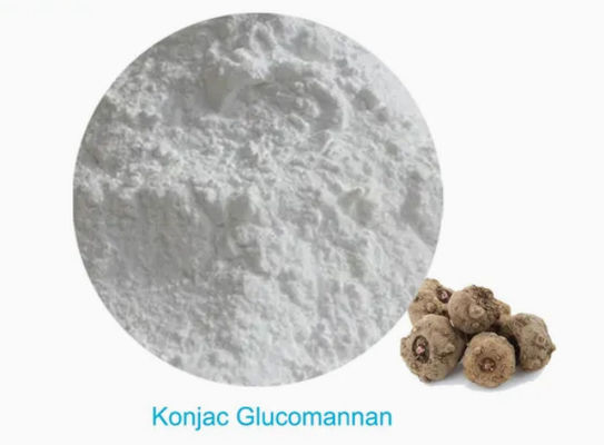 Natuurlijk Konjac Glucomannan Poeder CAS NO 37220-17-0 Reinheid Konjac Root Extract Poeder